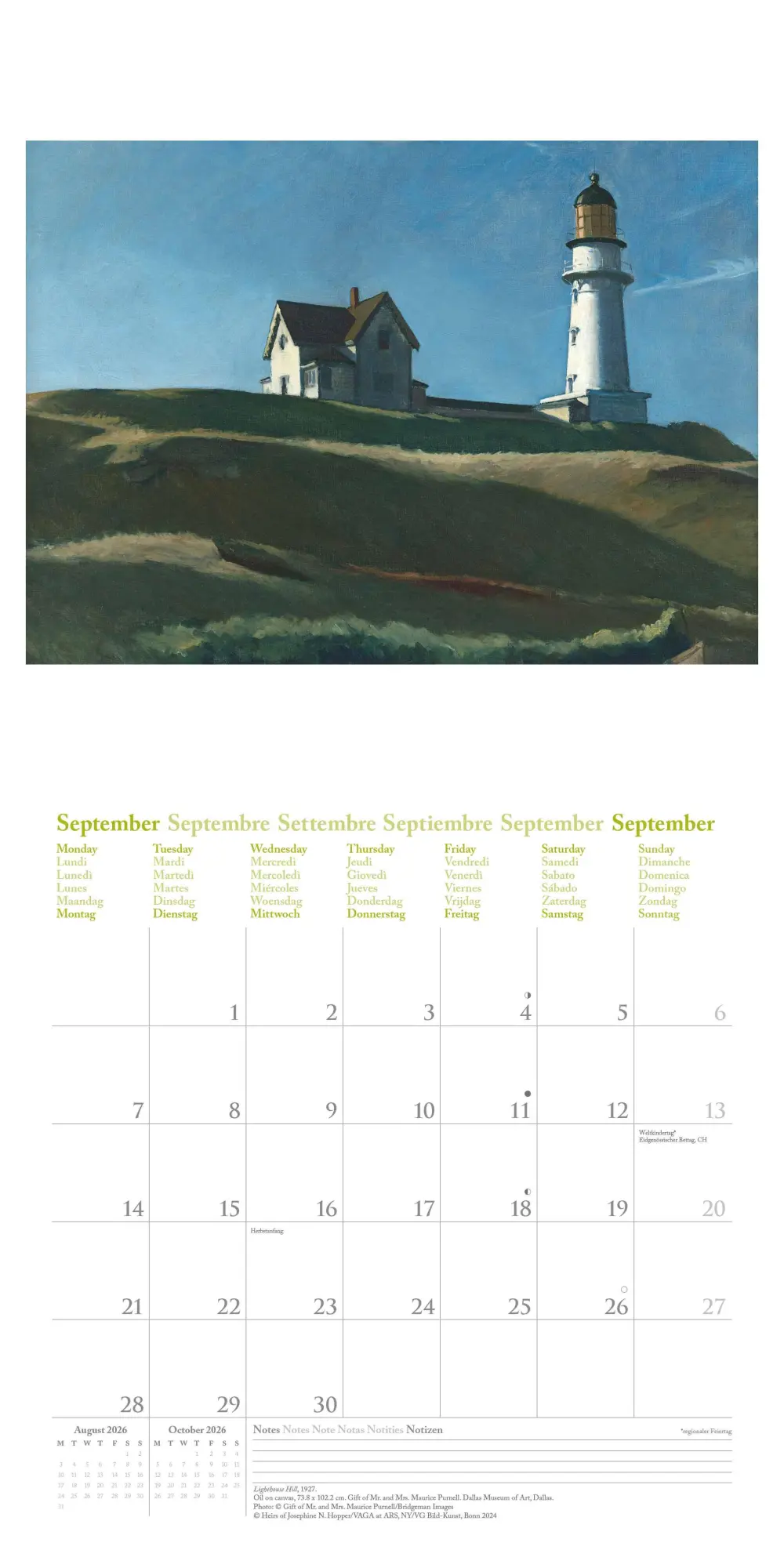 Bild: 4069095004467 | N NEUMANNVERLAGE - Edward Hopper 2026 Broschürenkalender, 30x30cm,...