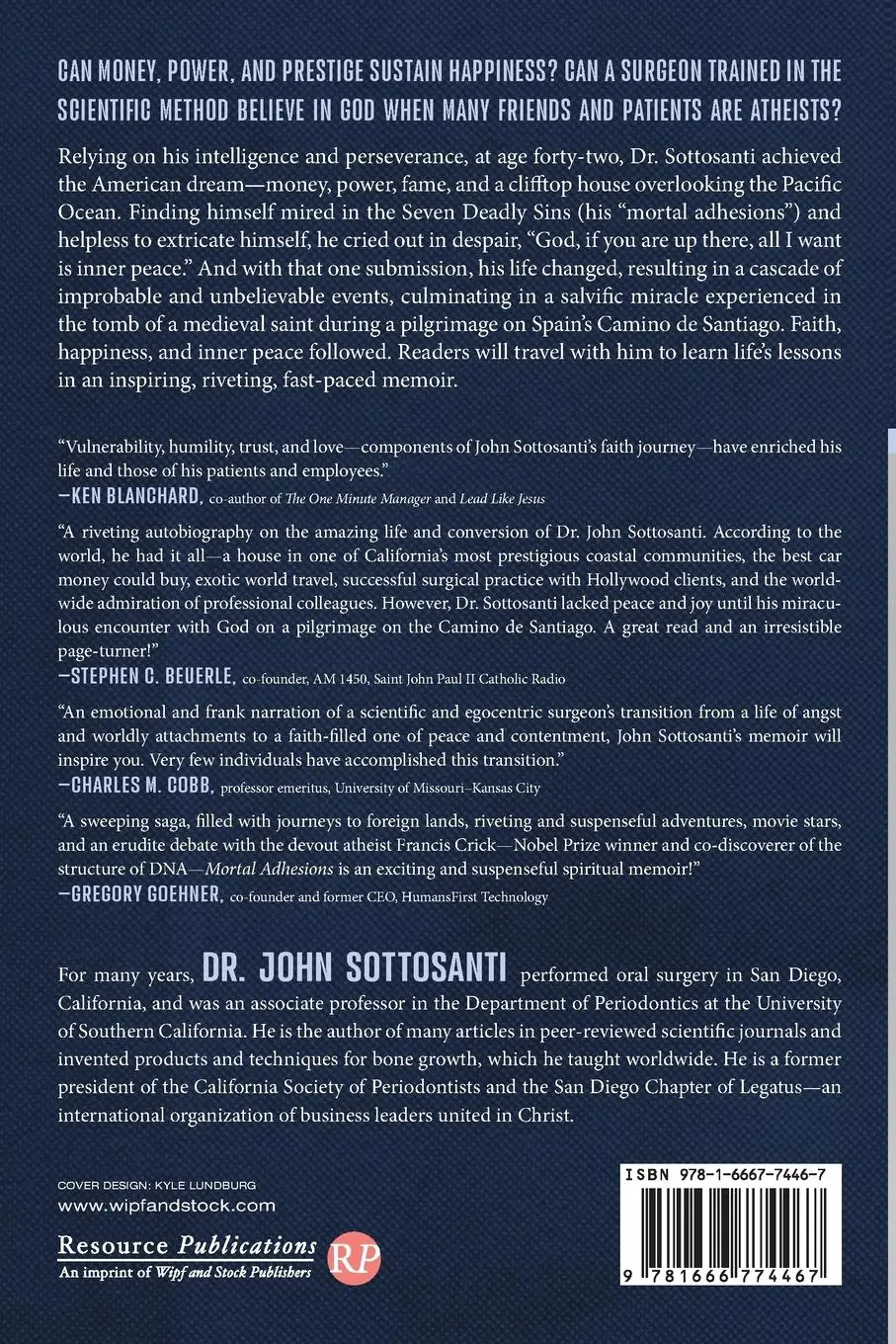 Rückseite: 9781666774467 | Mortal Adhesions | John Sottosanti | Taschenbuch | Englisch | 2023
