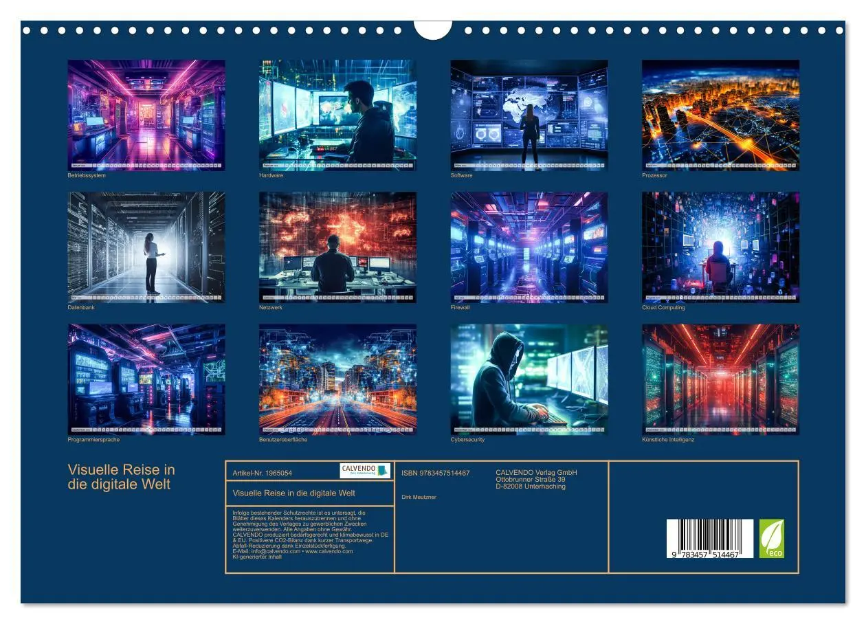 Bild: 9783457514467 | Visuelle Reise in die digitale Welt (Wandkalender 2026 DIN A3...
