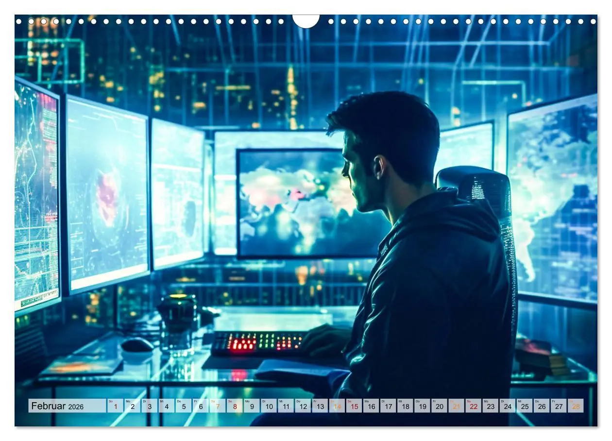Bild: 9783457514467 | Visuelle Reise in die digitale Welt (Wandkalender 2026 DIN A3...