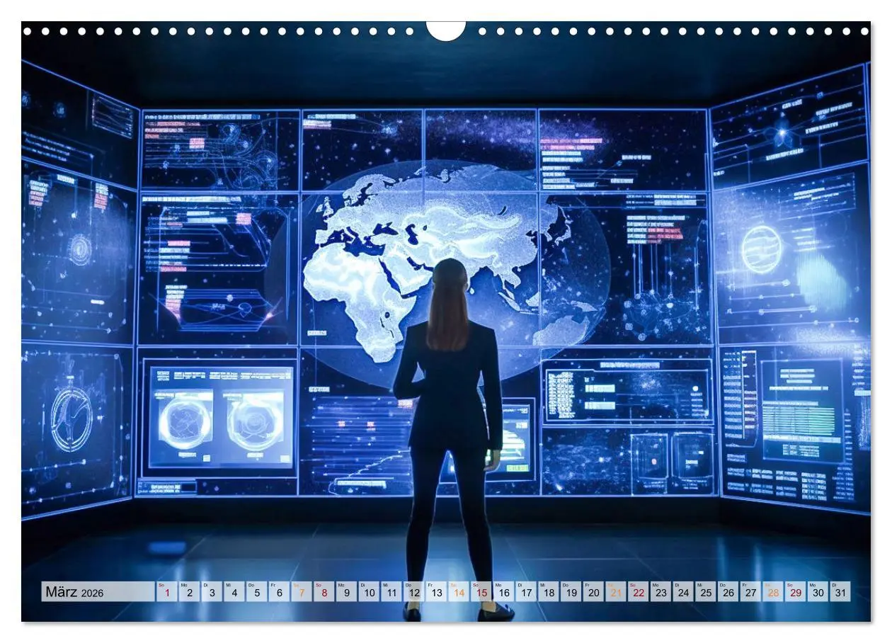 Bild: 9783457514467 | Visuelle Reise in die digitale Welt (Wandkalender 2026 DIN A3...