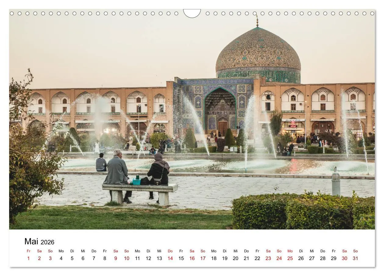 Bild: 9783457754467 | Rundreise Iran (Wandkalender 2026 DIN A3 quer), CALVENDO...