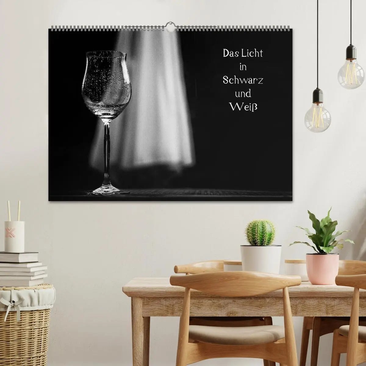 Bild: 9783516154467 | Das Licht in Schwarz und Weiß (Wandkalender 2026 DIN A2 quer),...