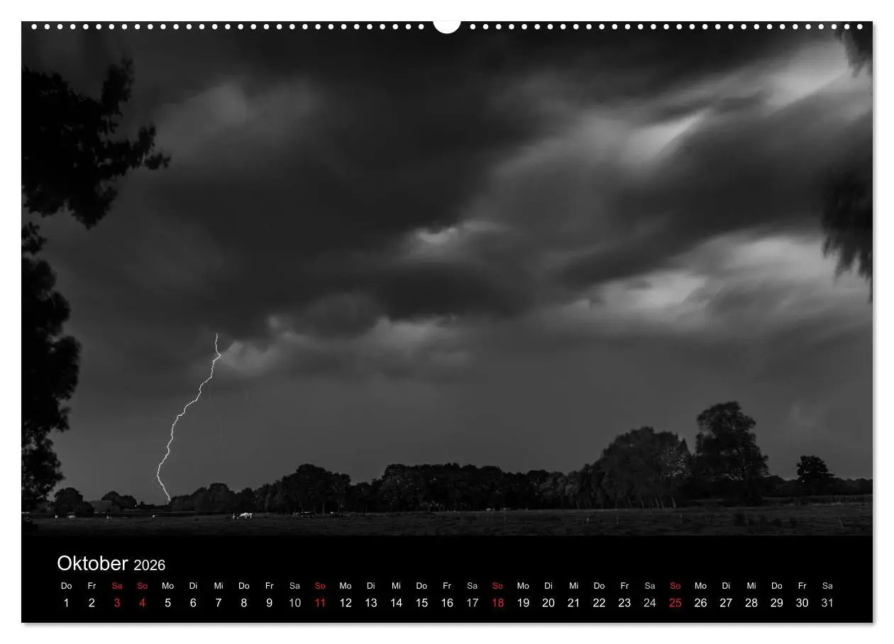Bild: 9783516154467 | Das Licht in Schwarz und Weiß (Wandkalender 2026 DIN A2 quer),...