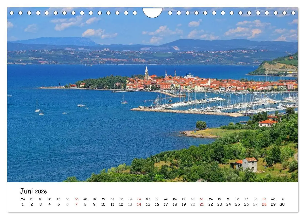 Bild: 9783516224467 | Istrien (Wandkalender 2026 DIN A4 quer), CALVENDO Monatskalender