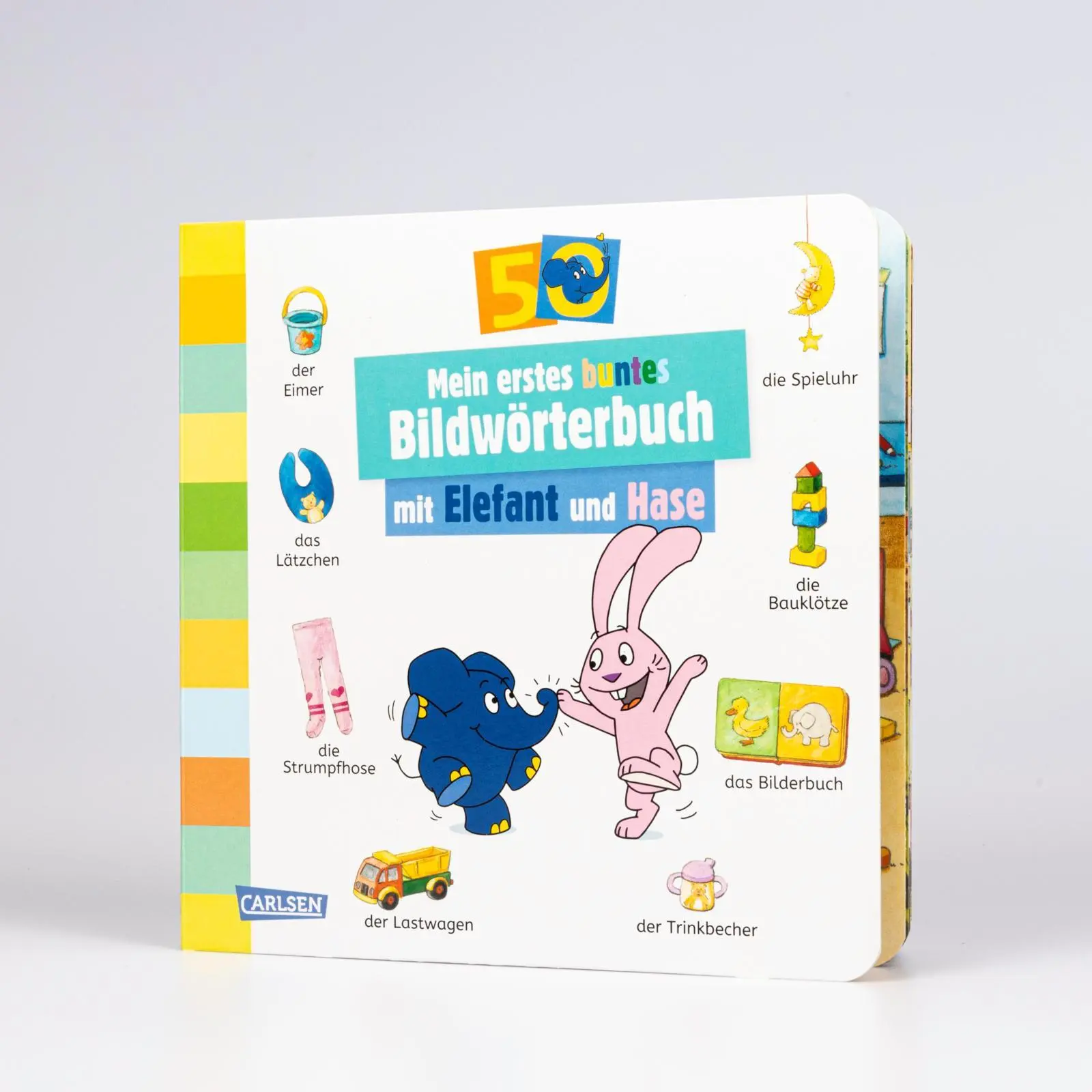 Bild: 9783551254467 | Mein erstes buntes Bildwörterbuch mit Elefant und Hase | Ulla Bartl