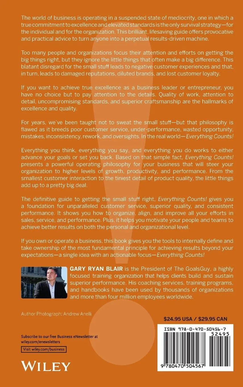 Rückseite: 9780470504567 | Everything Counts | Gary Ryan Blair | Buch | Gebunden | Englisch