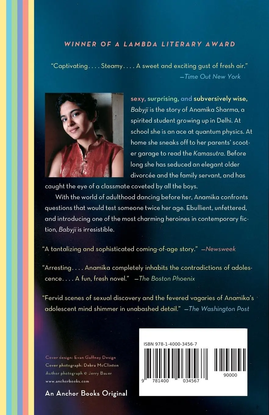 Rückseite: 9781400034567 | Babyji | Stonewall Book Award Winner | Abha Dawesar | Taschenbuch