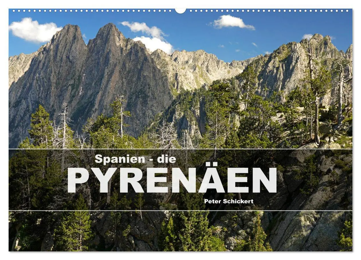 Cover: 9783457364567 | Spanien - die Pyrenäen (Wandkalender 2026 DIN A2 quer), CALVENDO...