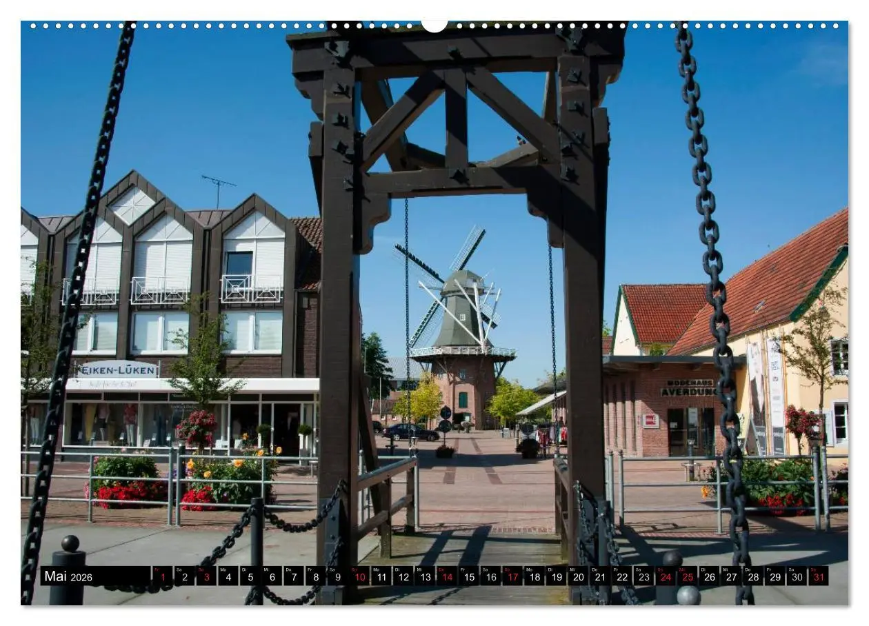 Bild: 9783516144567 | Windmühlen in Deutschland (Wandkalender 2026 DIN A2 quer), CALVENDO...