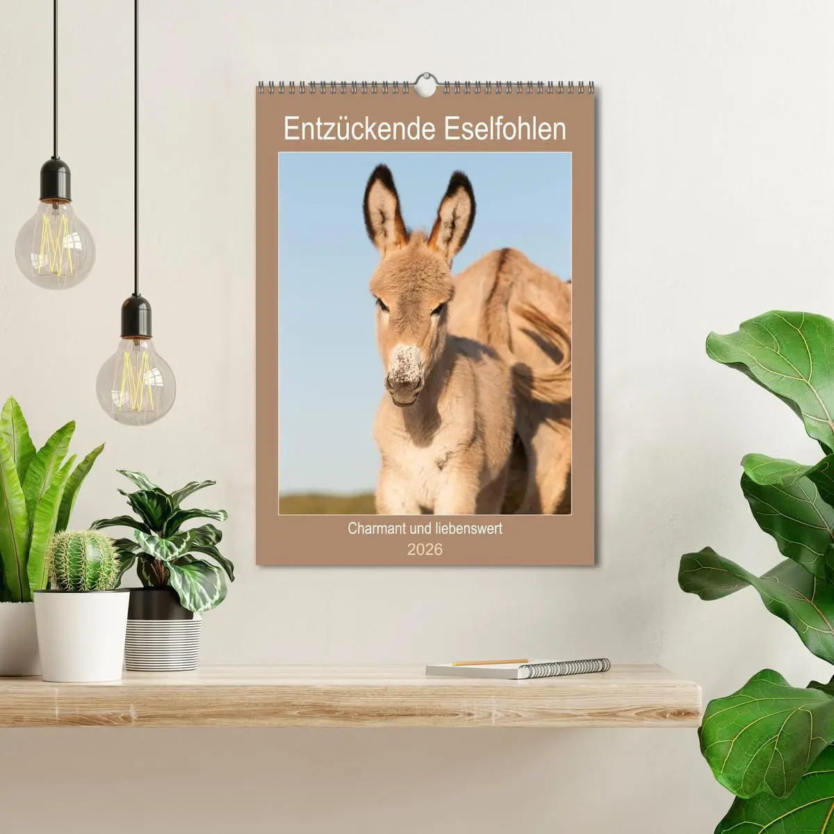 Bild: 9783516384567 | Entzückende Esel - Charmant und liebenswert (Wandkalender 2026 DIN...