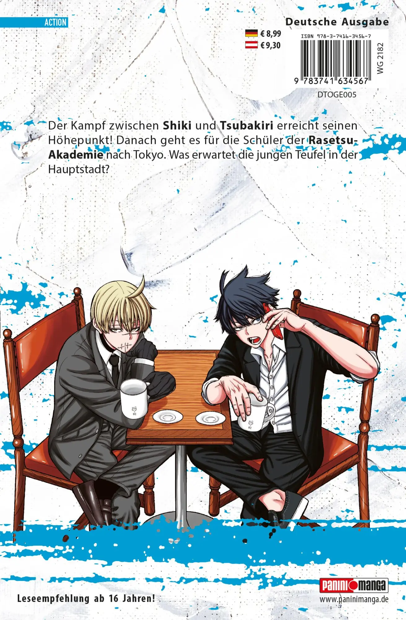 Rückseite: 9783741634567 | Togen Anki - Teufelsblut 05 | Yura Urushibara | Taschenbuch | 192 S.