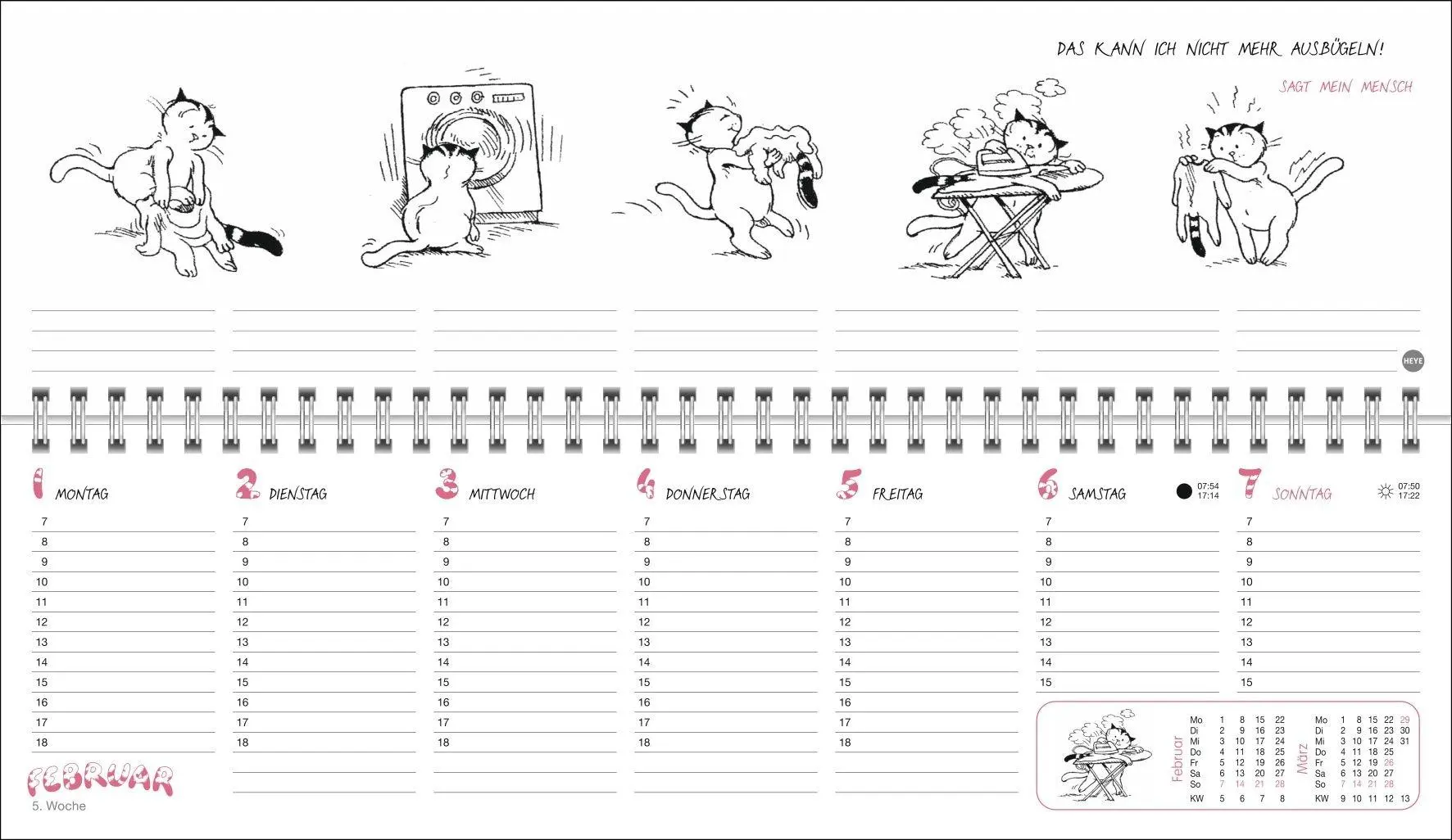 Bild: 9783756414567 | Jacob Wochenquerplaner 2027 | Sven Hartmann | Kalender | Spiralbindung