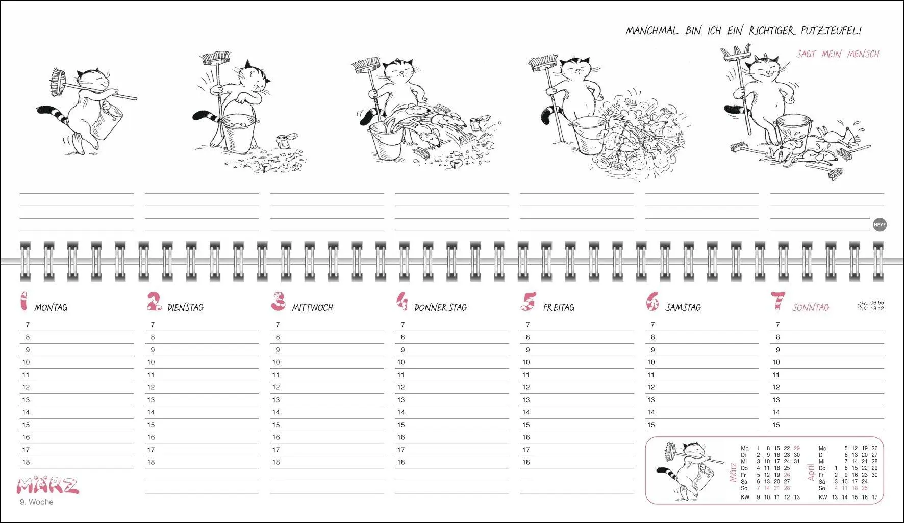 Bild: 9783756414567 | Jacob Wochenquerplaner 2027 | Sven Hartmann | Kalender | Spiralbindung