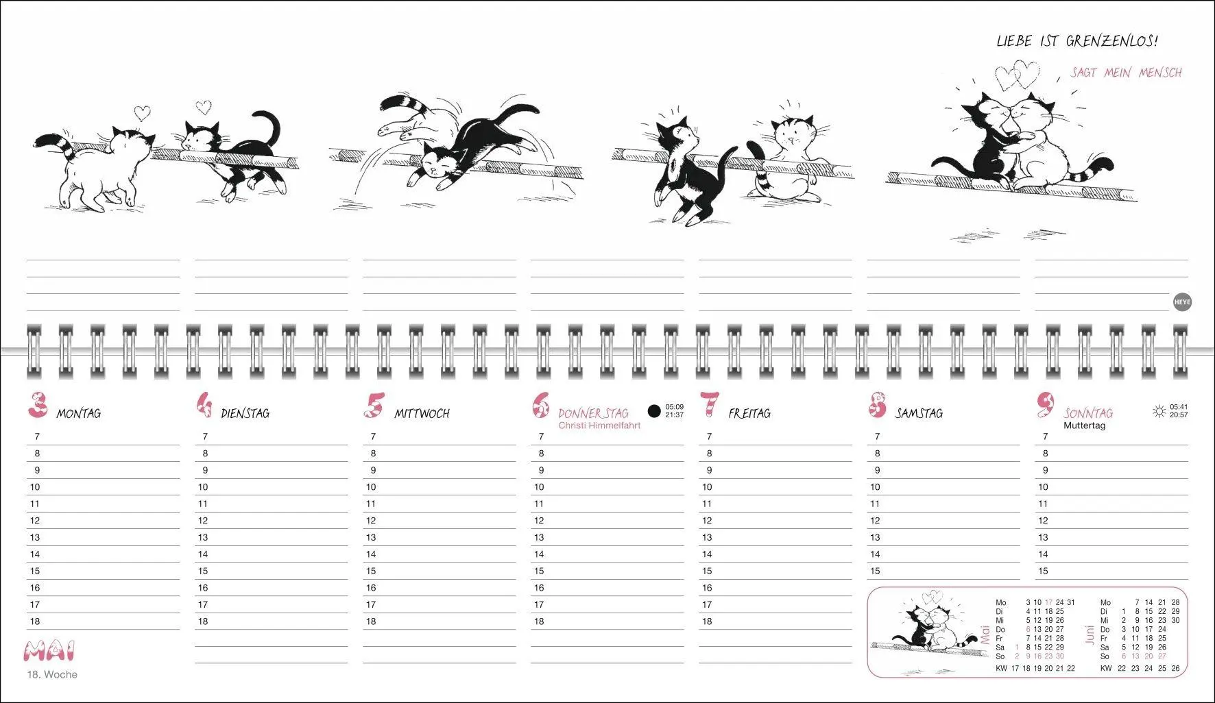 Bild: 9783756414567 | Jacob Wochenquerplaner 2027 | Sven Hartmann | Kalender | Spiralbindung