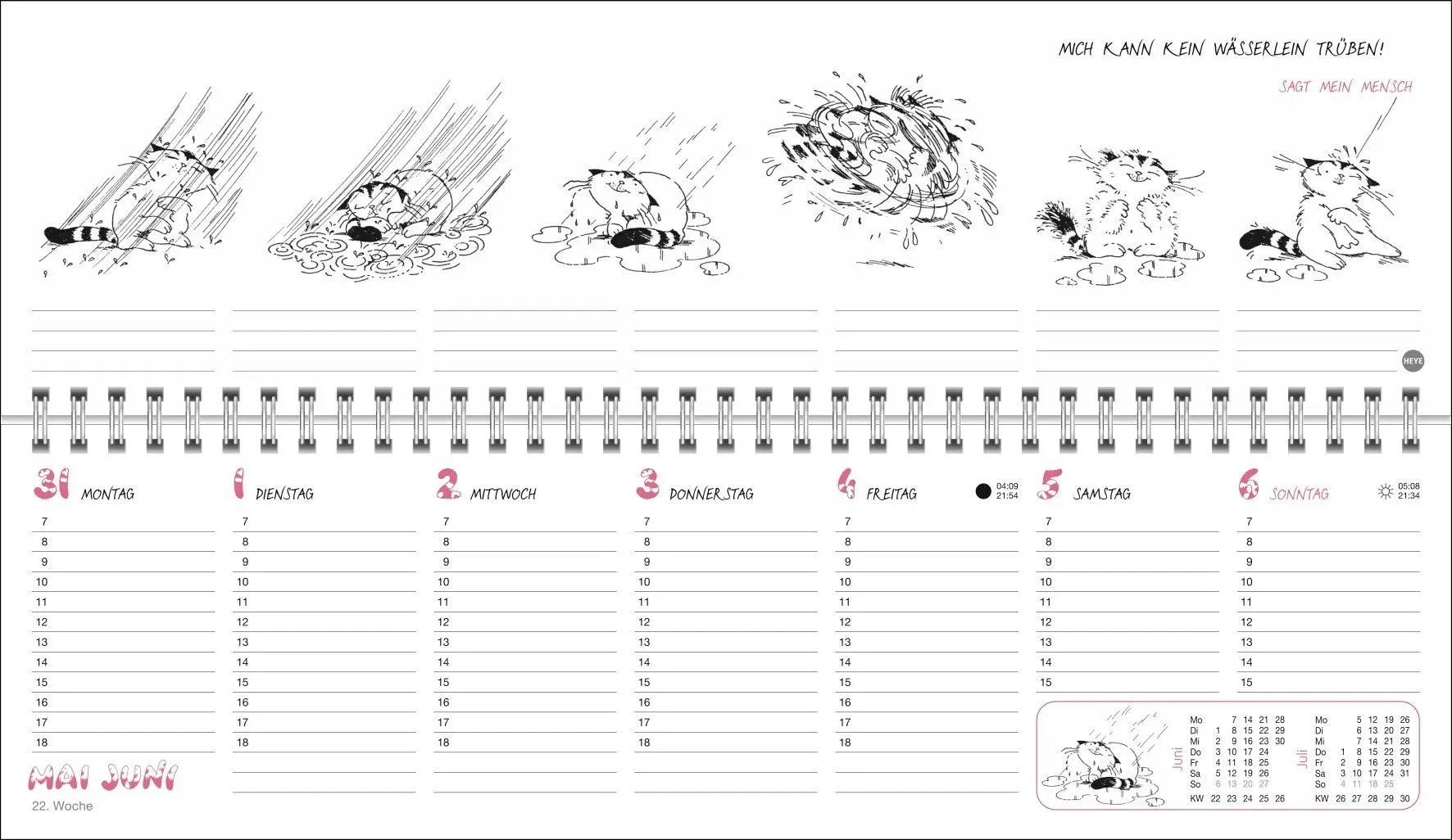 Bild: 9783756414567 | Jacob Wochenquerplaner 2027 | Sven Hartmann | Kalender | Spiralbindung