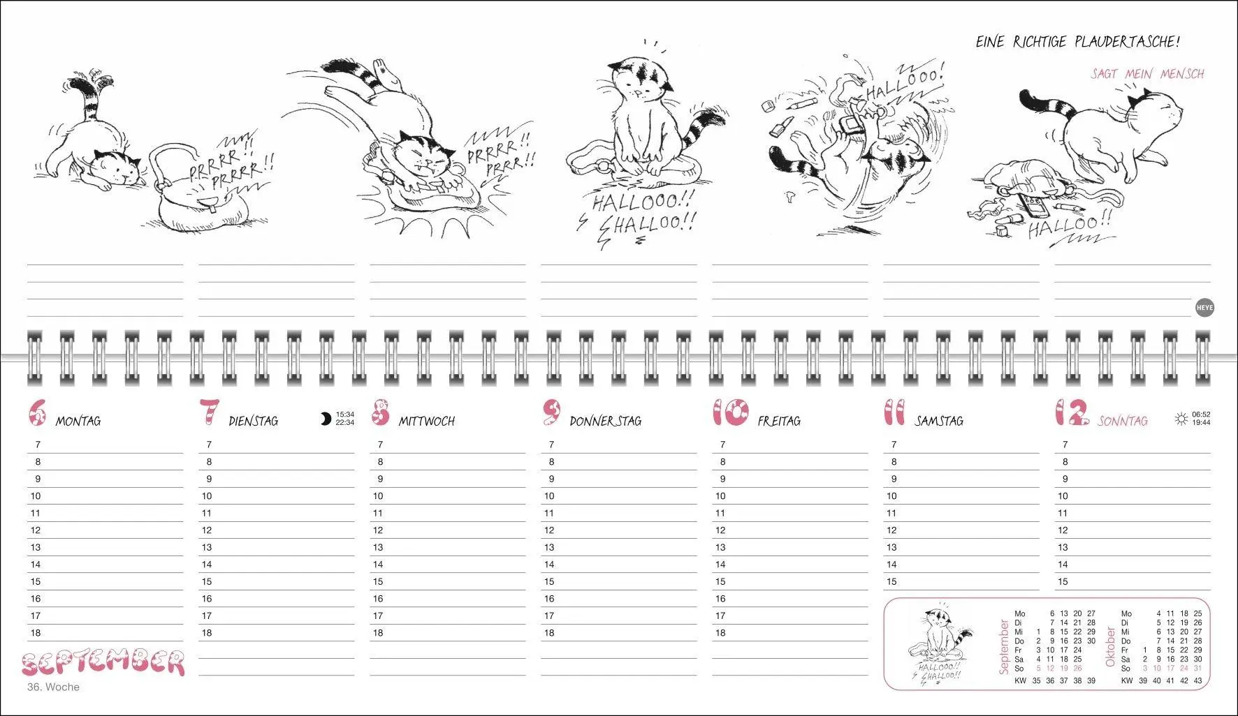 Bild: 9783756414567 | Jacob Wochenquerplaner 2027 | Sven Hartmann | Kalender | Spiralbindung