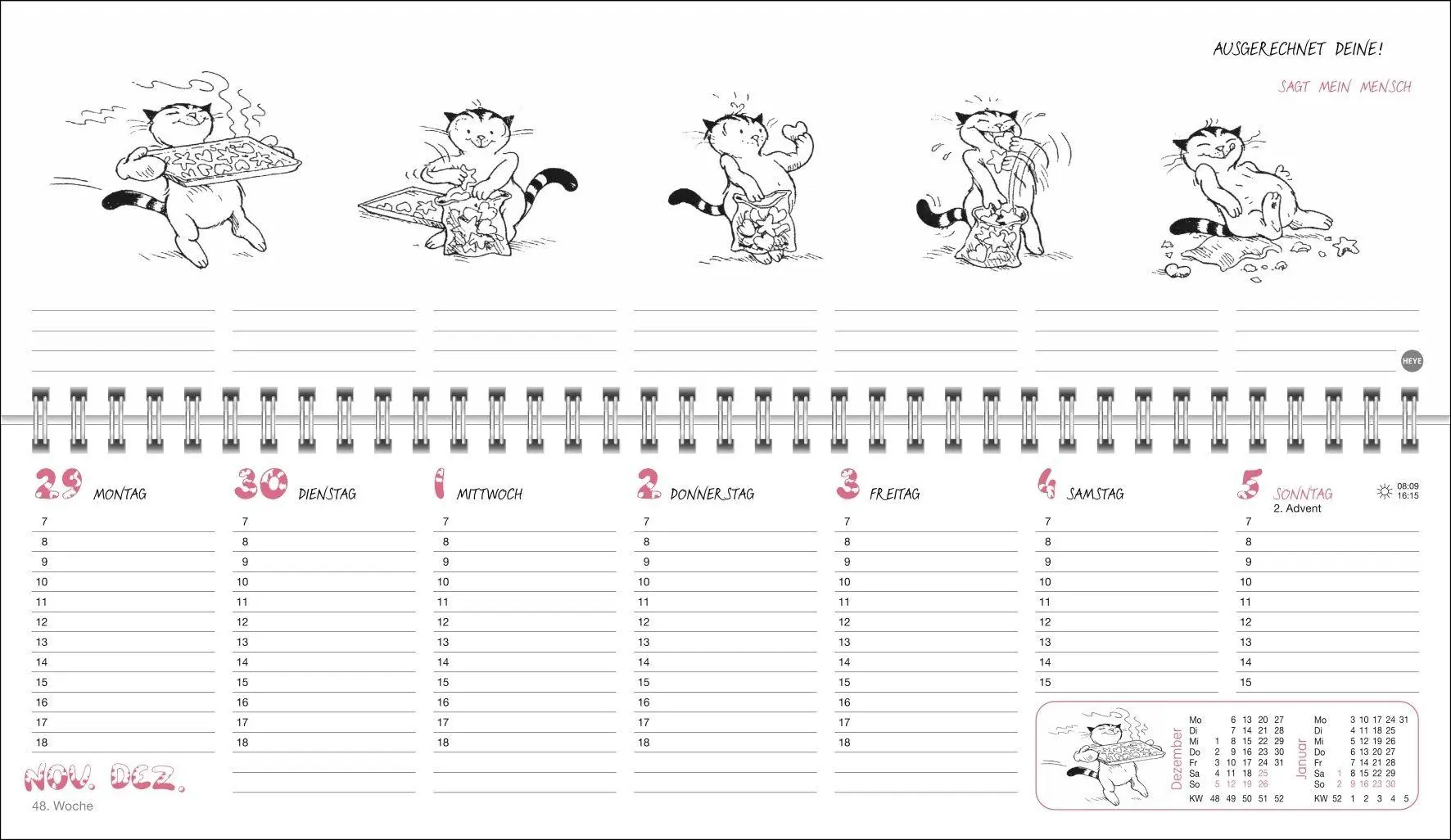 Bild: 9783756414567 | Jacob Wochenquerplaner 2027 | Sven Hartmann | Kalender | Spiralbindung