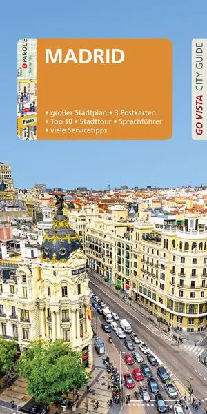 Cover: 9783961414567 | GO VISTA: Reiseführer Madrid | Mit Faltkarte und 3 Postkarten | Gimpl