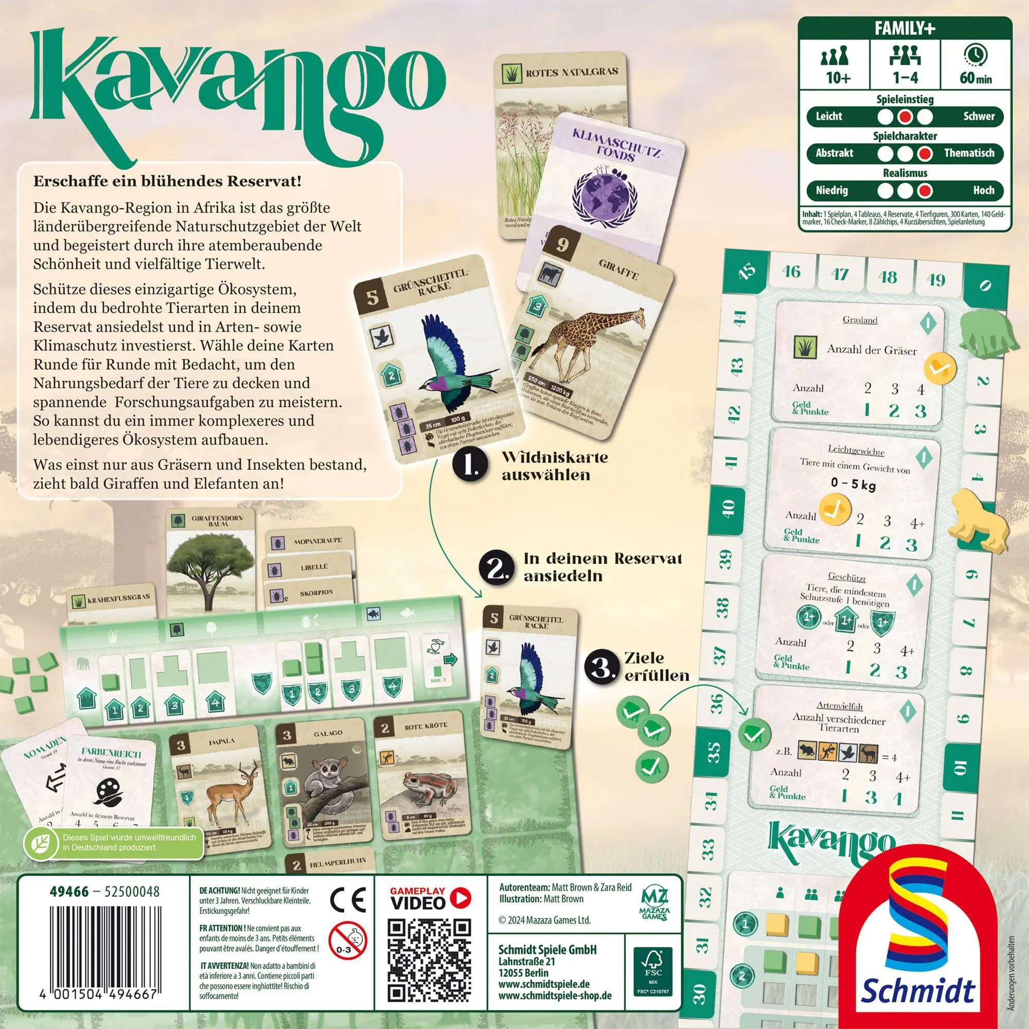 Bild: 4001504494667 | Kavango - FSC | Familienspiel | Spiel | 49466 | Deutsch | 2025