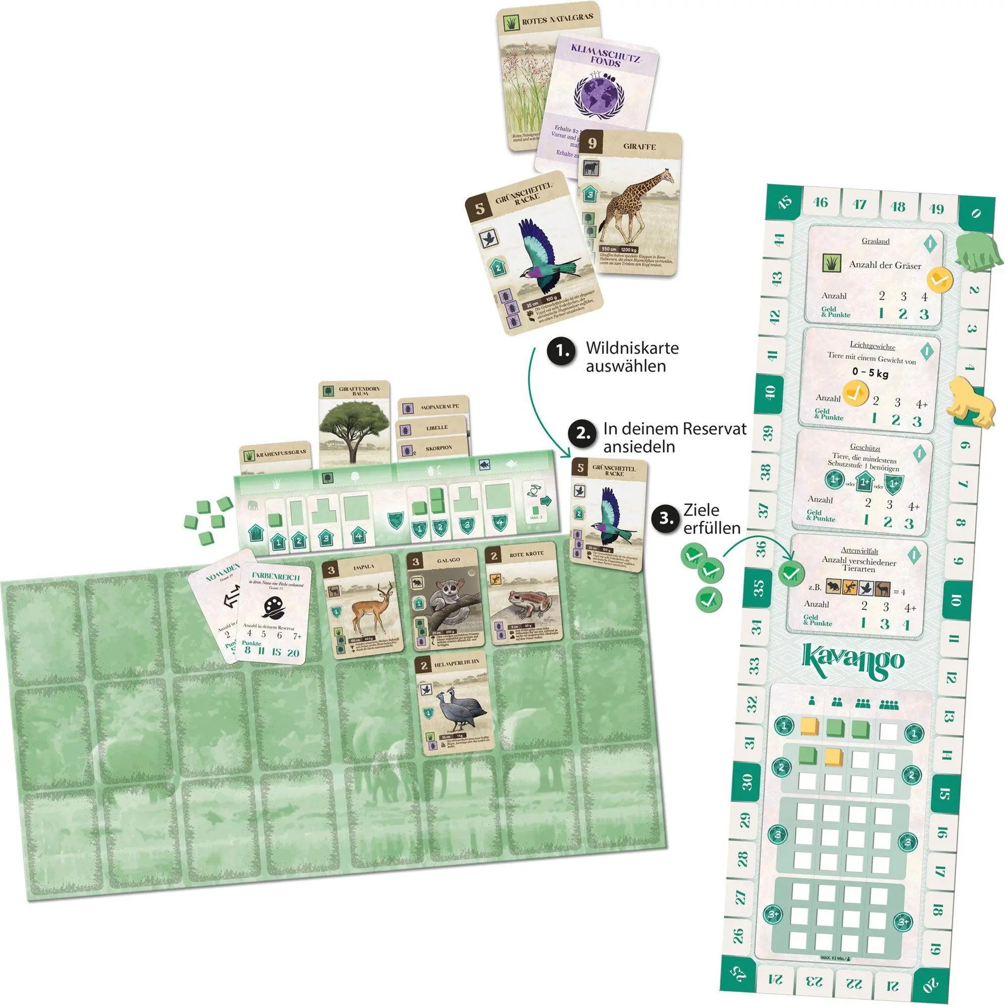 Bild: 4001504494667 | Kavango - FSC | Familienspiel | Spiel | 49466 | Deutsch | 2025