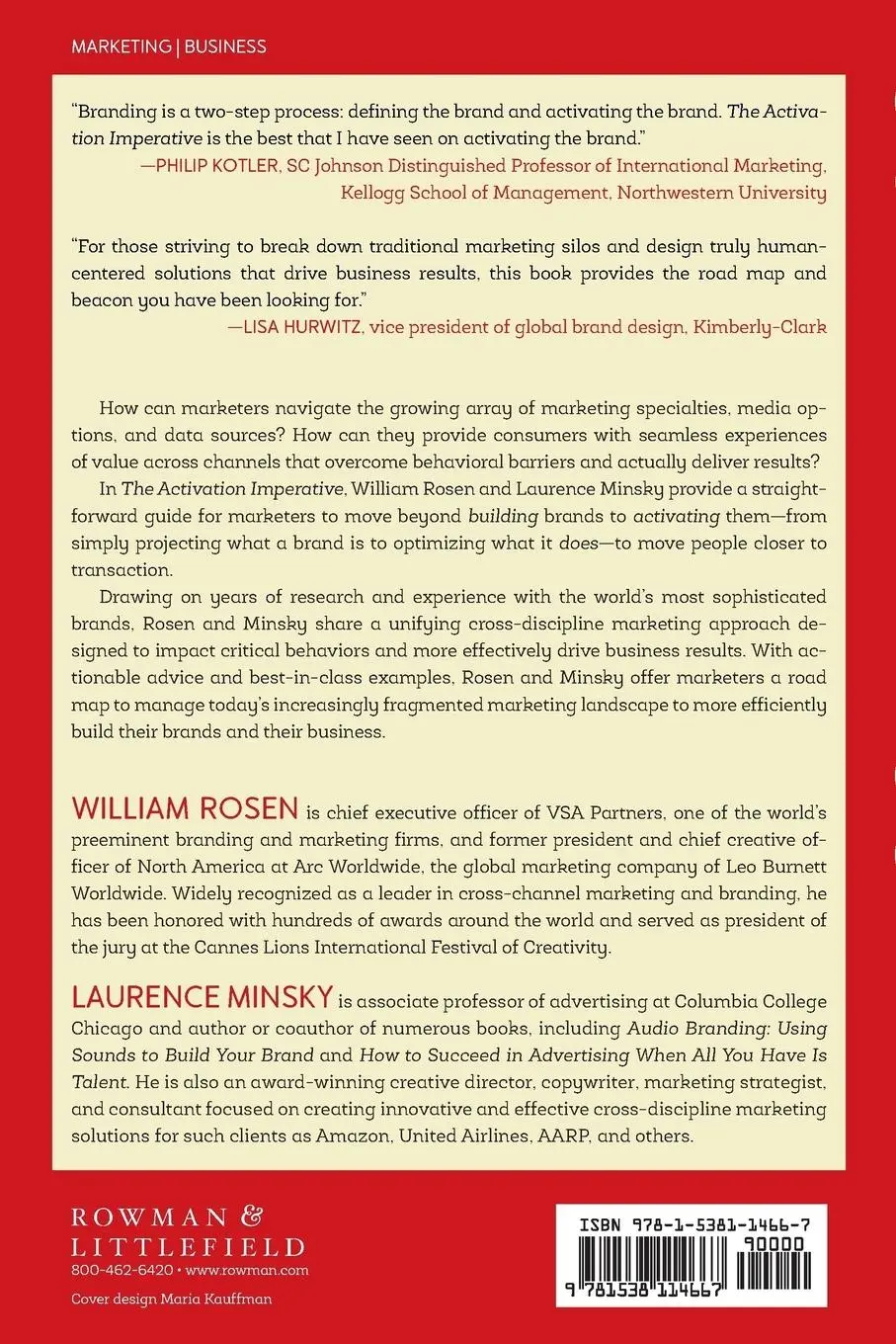 Rückseite: 9781538114667 | Activation Imperative | William Rosen (u. a.) | Taschenbuch | Englisch