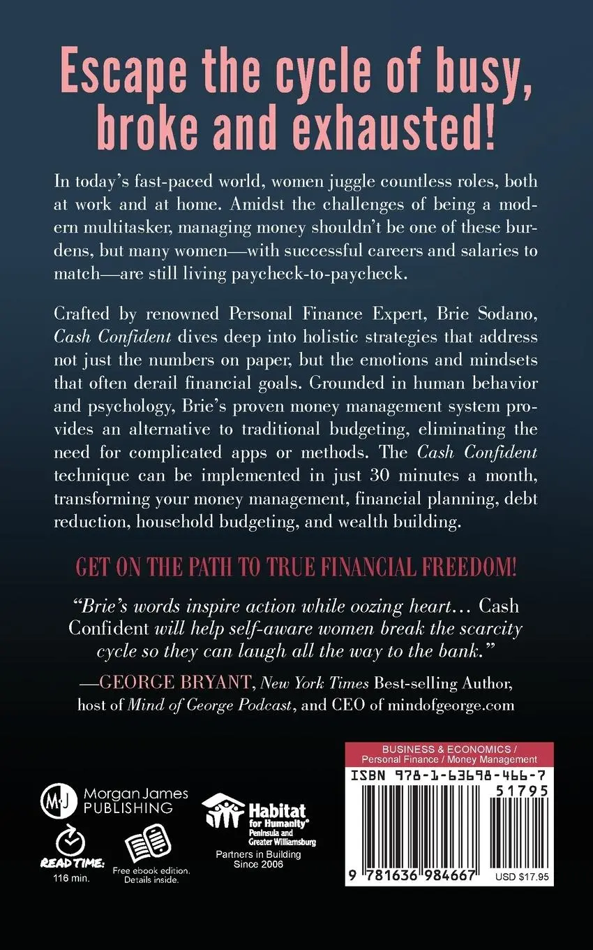 Rückseite: 9781636984667 | Cash Confident | Practical Money Management for the Modern Woman