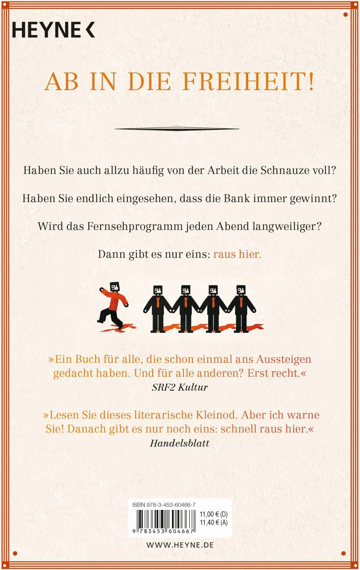 Bild: 9783453604667 | Ich bin raus | Wege aus der Arbeit, dem Konsum und der Verzweiflung
