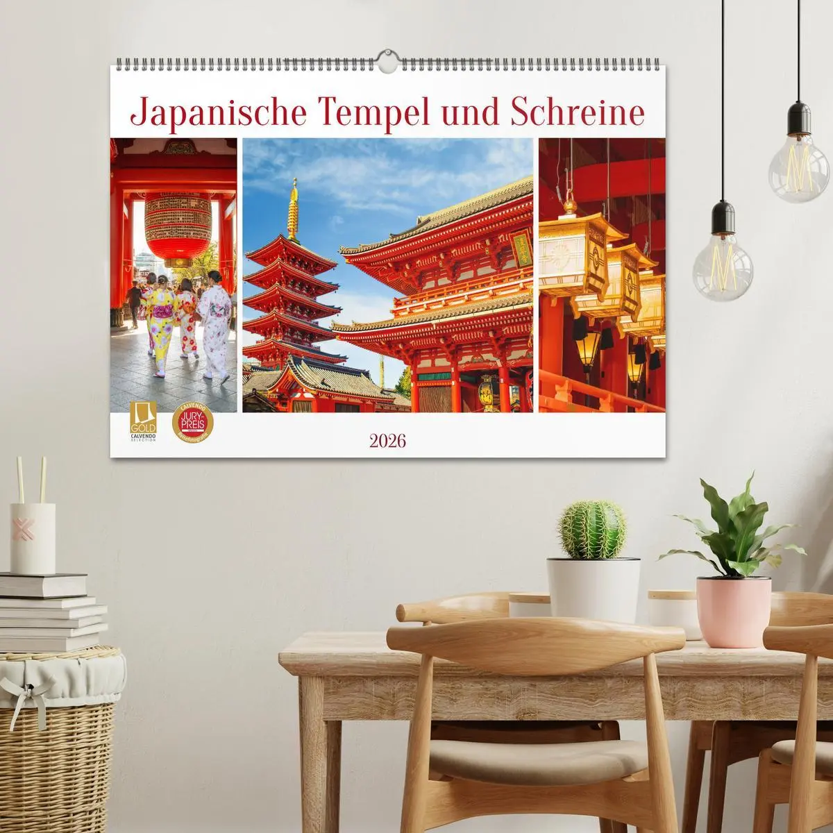 Bild: 9783457284667 | Japanische Tempel und Schreine (Wandkalender 2026 DIN A2 quer),...