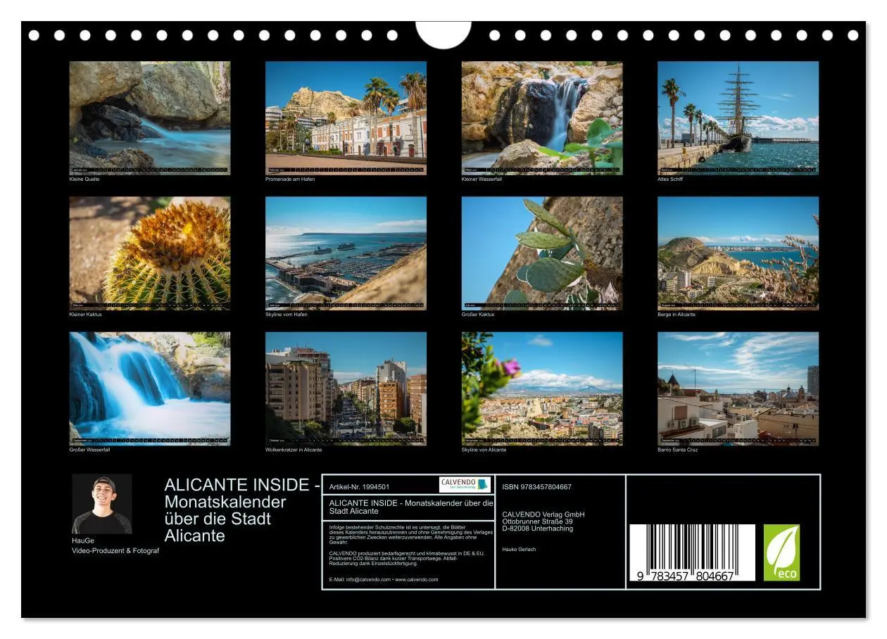 Bild: 9783457804667 | ALICANTE INSIDE - Monatskalender über die Stadt Alicante...