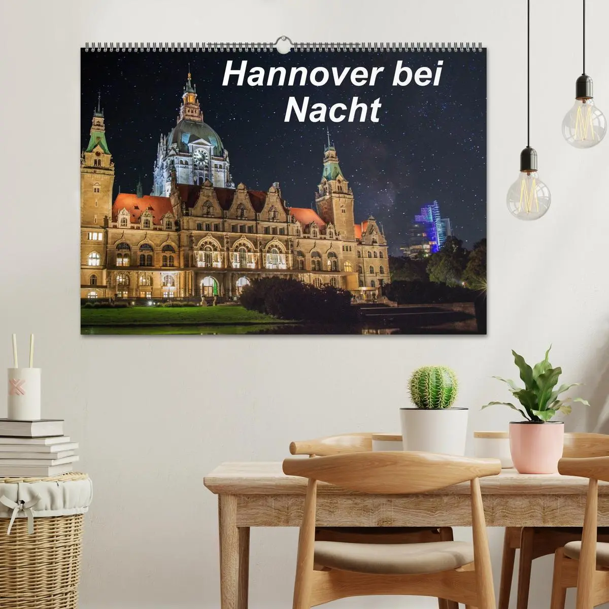 Bild: 9783457974667 | Hannover bei Nacht (Wandkalender 2026 DIN A2 quer), CALVENDO...