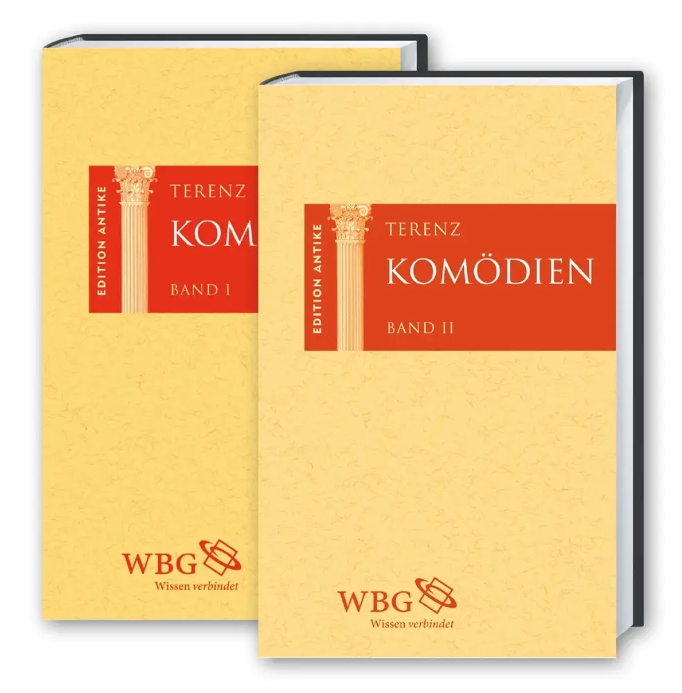 Cover: 9783534264667 | Komödien | Terenz | Buch | Mit Lesebändchen, Leinen, 2 Bände | 679 S.