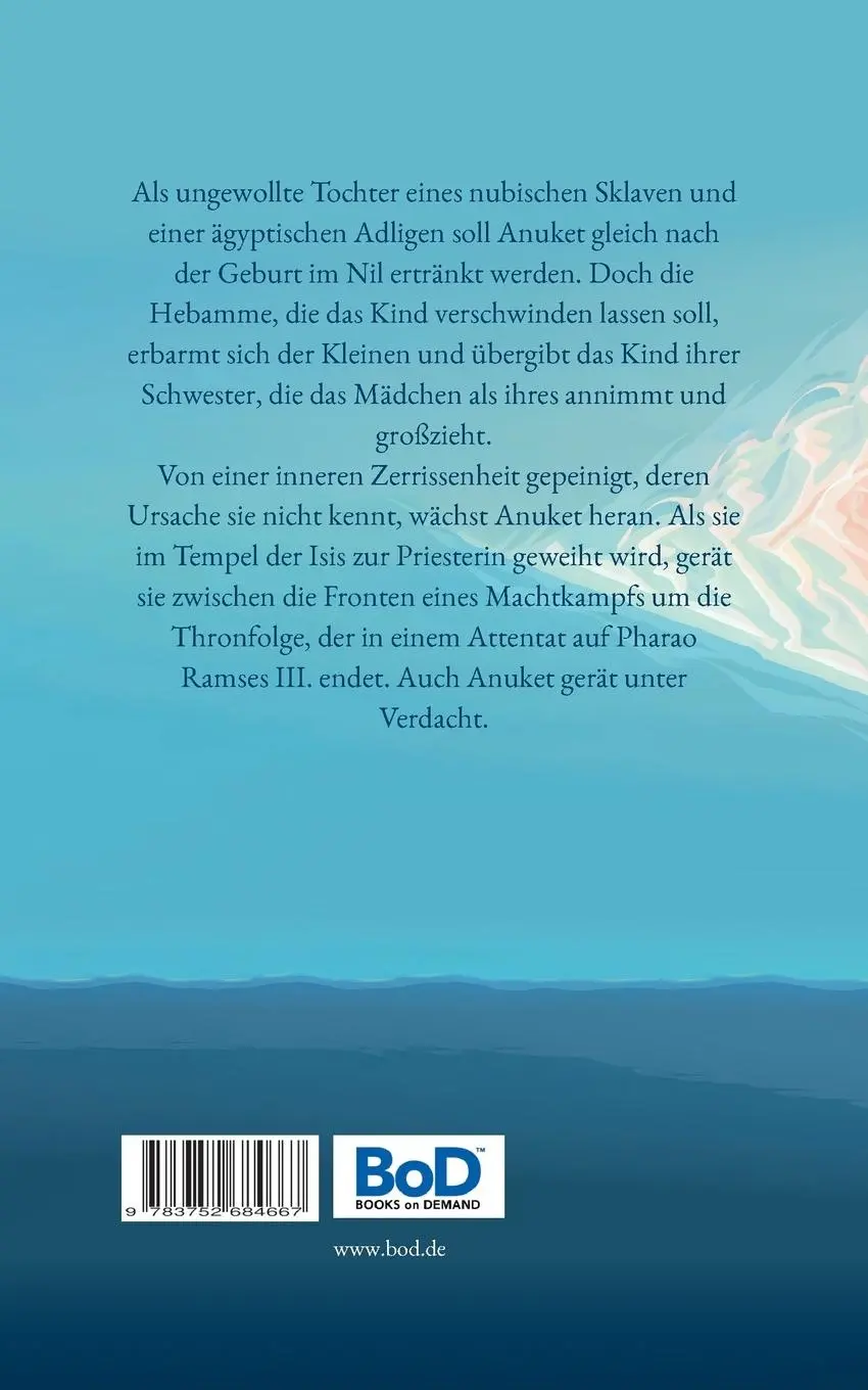 Rückseite: 9783752684667 | Die Schwingen der Isis | Historischer Roman über die Zeit Ramses III.