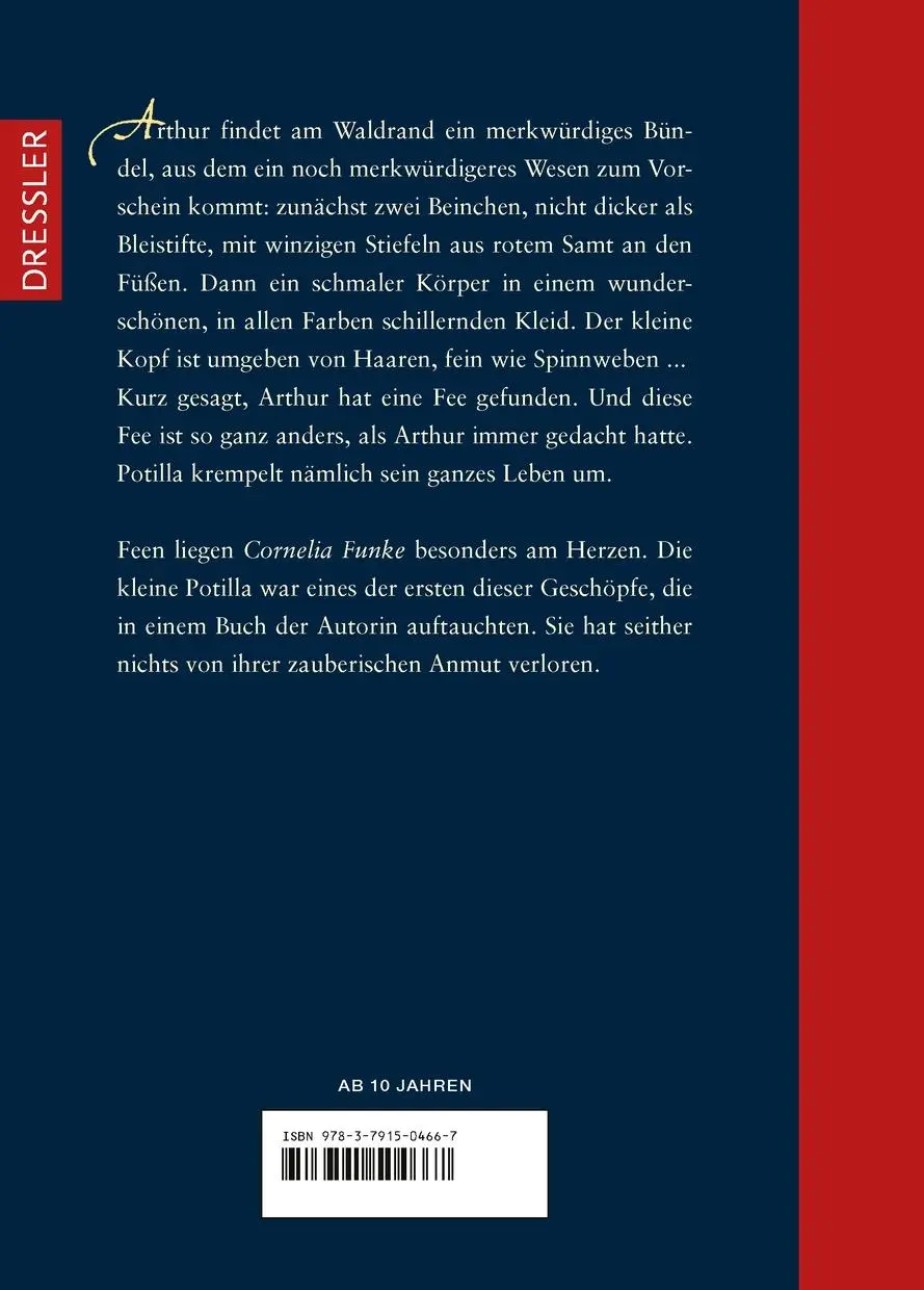Rückseite: 9783791504667 | Potilla | Cornelia Funke | Buch | Dressler | 160 S. | Deutsch | 2004