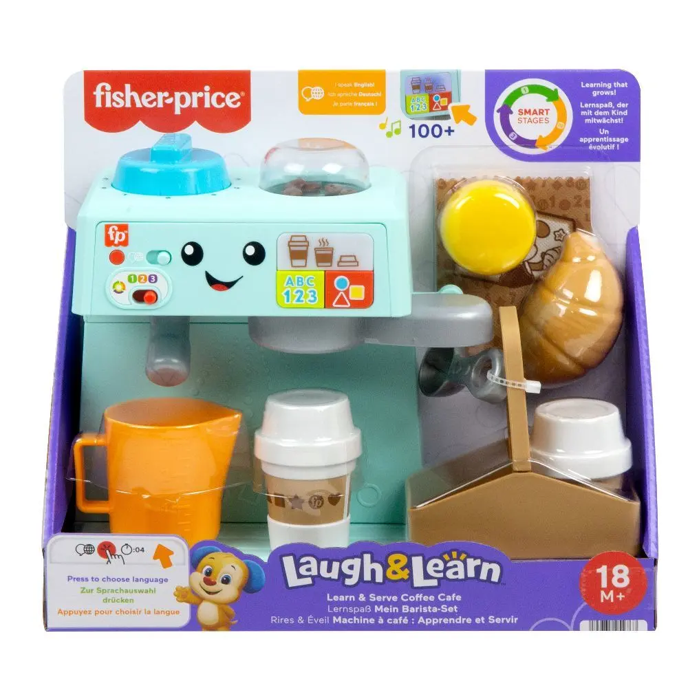 Cover: 194735254767 | Fisher-Price Lernspaß Mein Barista-Set | Offene Verpackung | HYR98