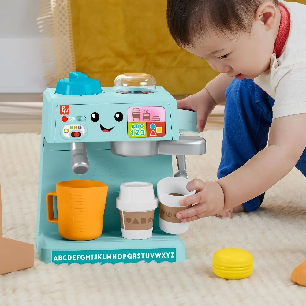 Bild: 194735254767 | Fisher-Price Lernspaß Mein Barista-Set | Offene Verpackung | HYR98