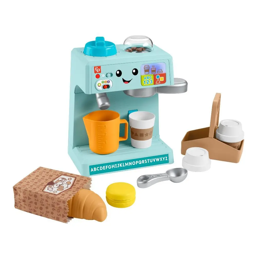 Bild: 194735254767 | Fisher-Price Lernspaß Mein Barista-Set | Offene Verpackung | HYR98