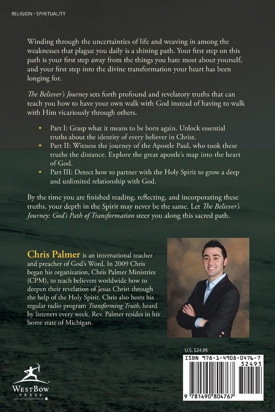 Rückseite: 9781490804767 | The Believer's Journey | God's Path of Transformation | Chris Palmer