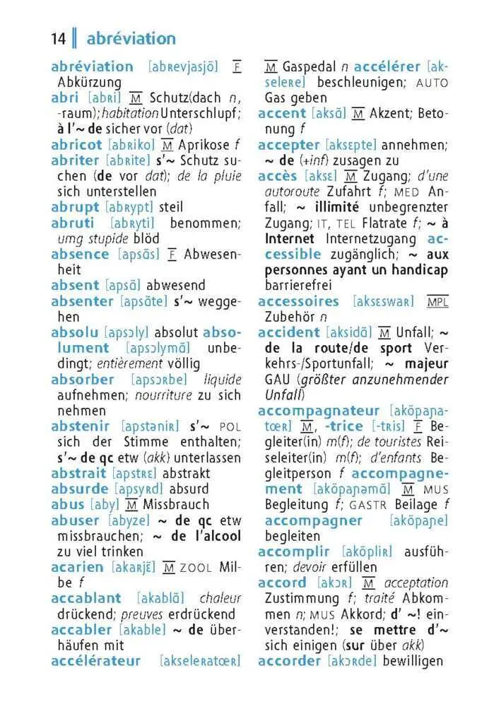 Bild: 9783125144767 | Langenscheidt Universal-Wörterbuch Französisch | Buch | 576 S. | 2025