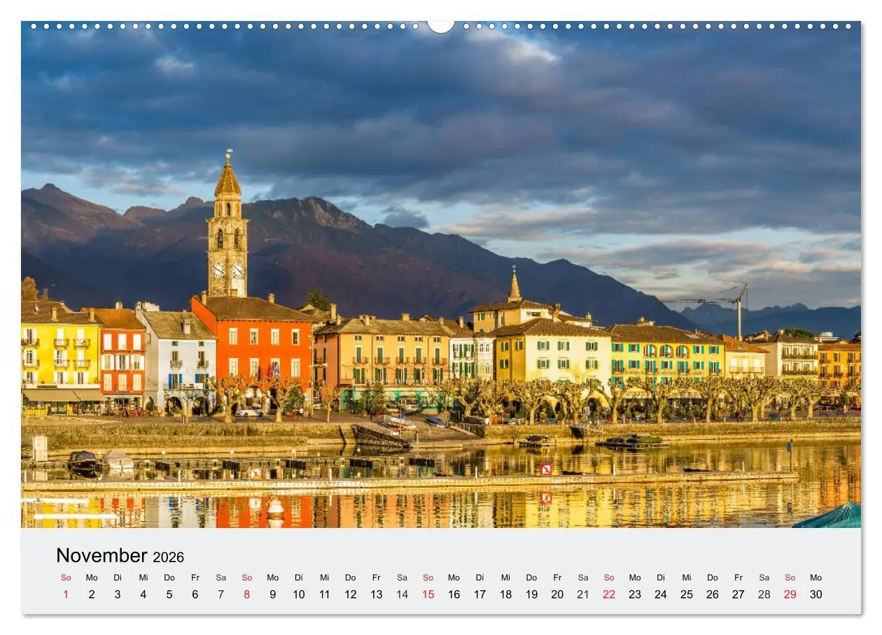 Bild: 9783457724767 | Tessin - Ticino (hochwertiger Premium Wandkalender 2026 DIN A2...