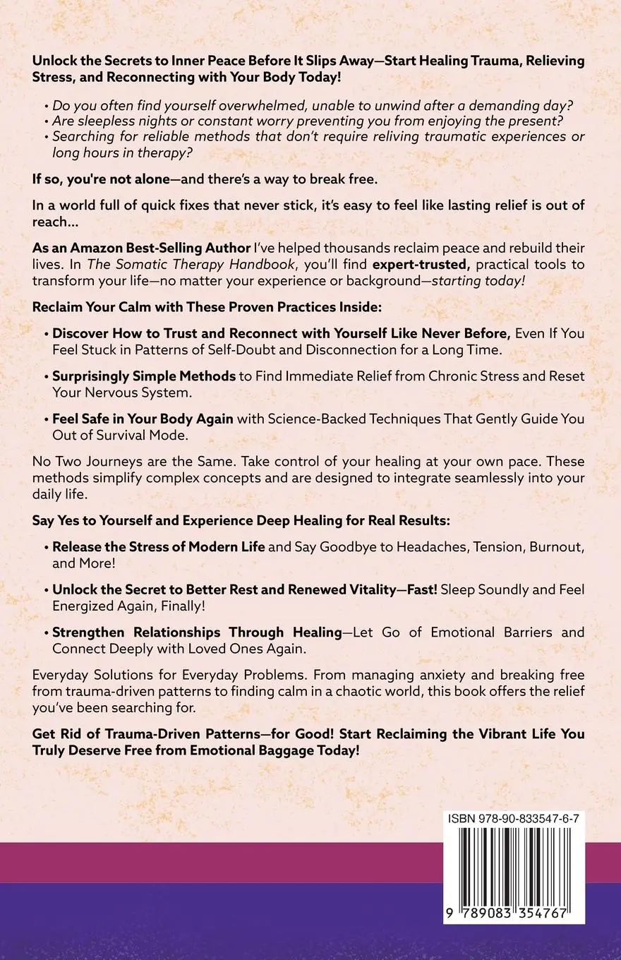 Rückseite: 9789083354767 | The Somatic Therapy Handbook | Cher Hampton | Taschenbuch | Englisch