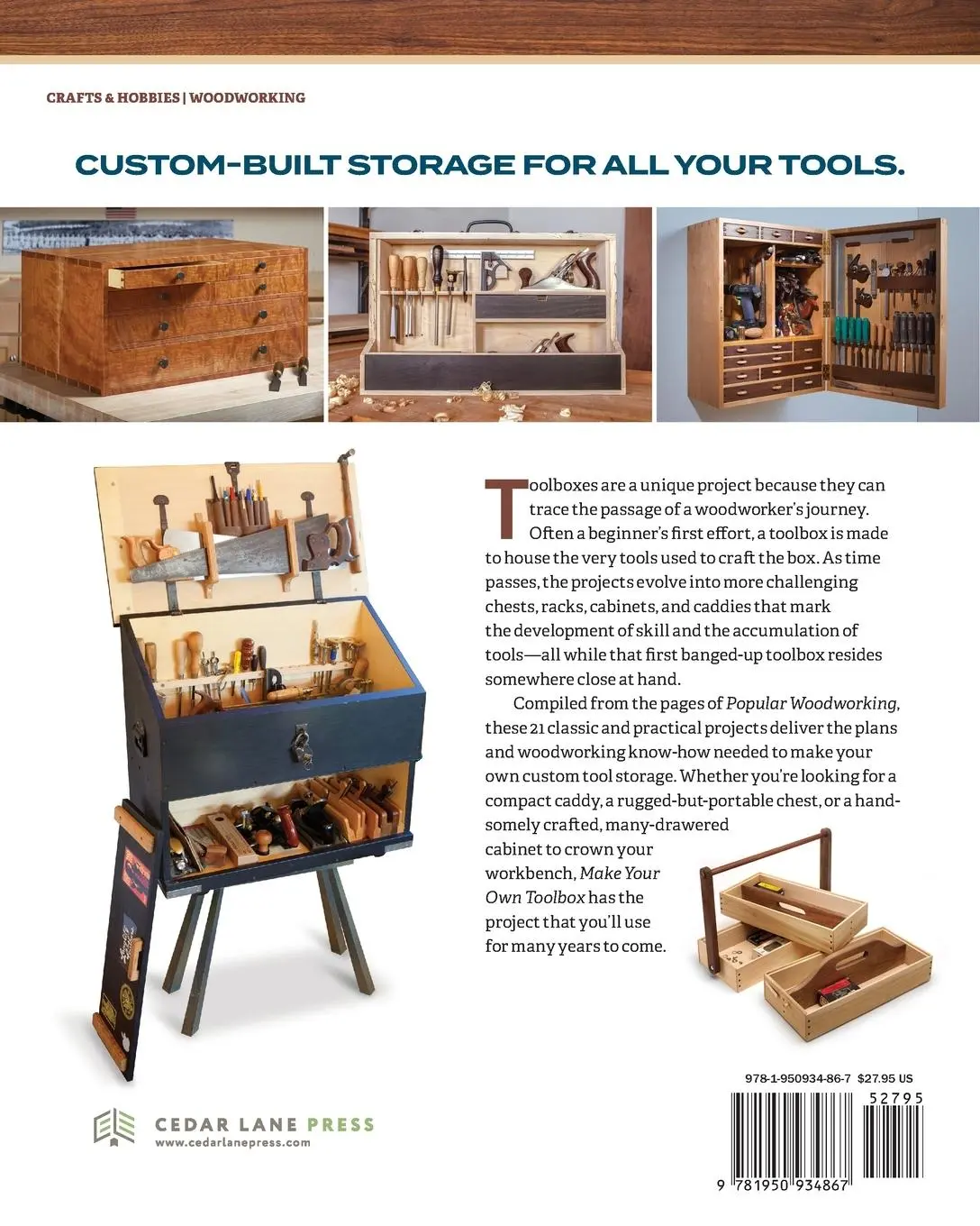 Rückseite: 9781950934867 | Make Your Own Toolbox | Popular Woodworking | Taschenbuch | Englisch