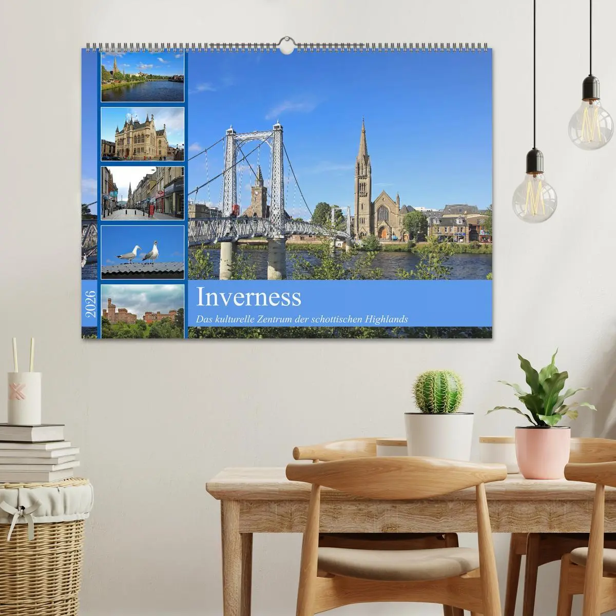 Bild: 9783457574867 | Inverness (Wandkalender 2026 DIN A2 quer), CALVENDO Monatskalender