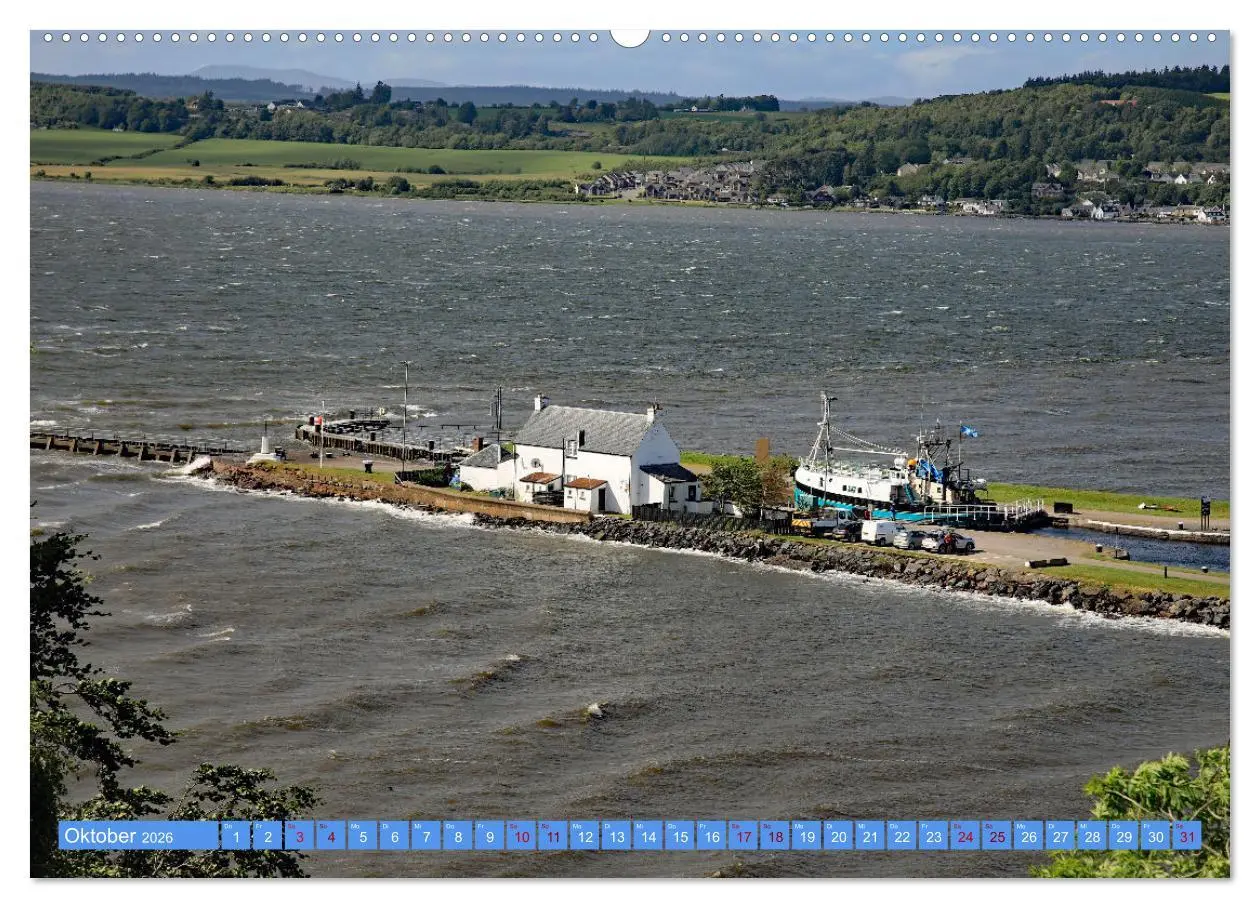Bild: 9783457574867 | Inverness (Wandkalender 2026 DIN A2 quer), CALVENDO Monatskalender