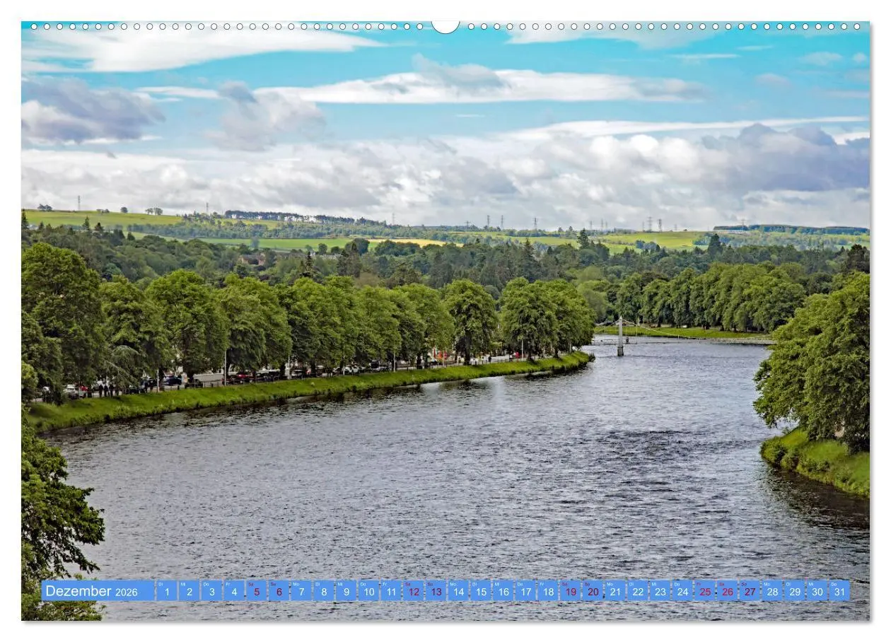 Bild: 9783457574867 | Inverness (Wandkalender 2026 DIN A2 quer), CALVENDO Monatskalender