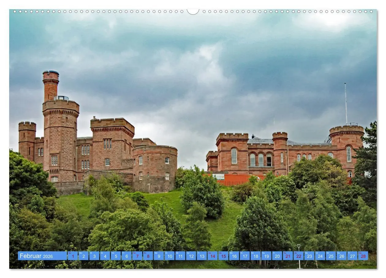 Bild: 9783457574867 | Inverness (Wandkalender 2026 DIN A2 quer), CALVENDO Monatskalender