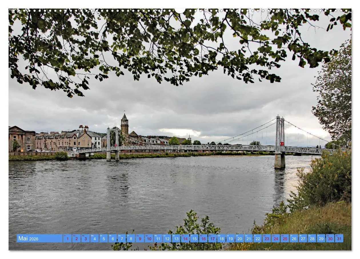 Bild: 9783457574867 | Inverness (Wandkalender 2026 DIN A2 quer), CALVENDO Monatskalender