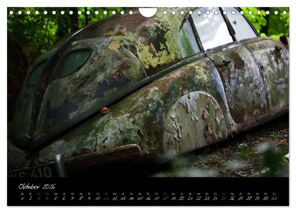 Bild: 9783516114867 | Oldtimer - verlassen verrostet vergessen (Wandkalender 2026 DIN A4...