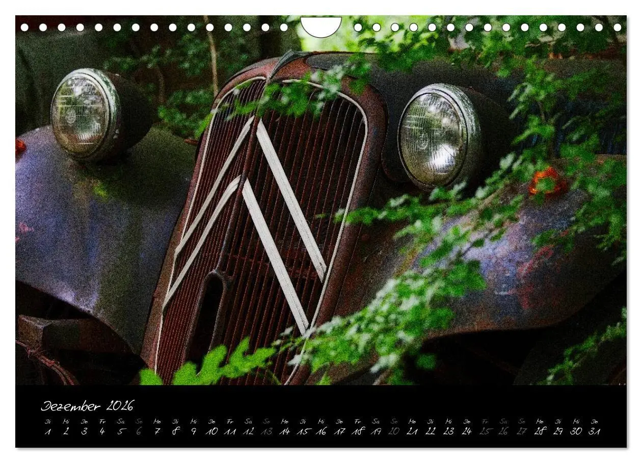 Bild: 9783516114867 | Oldtimer - verlassen verrostet vergessen (Wandkalender 2026 DIN A4...