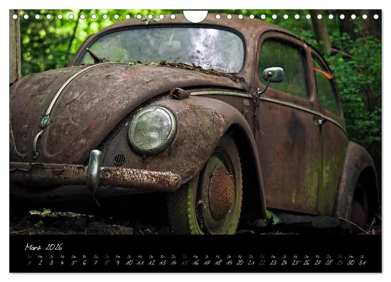 Bild: 9783516114867 | Oldtimer - verlassen verrostet vergessen (Wandkalender 2026 DIN A4...